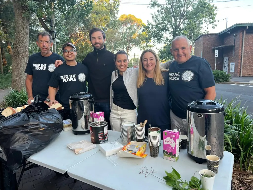 Feed The People outreach at Ward Park